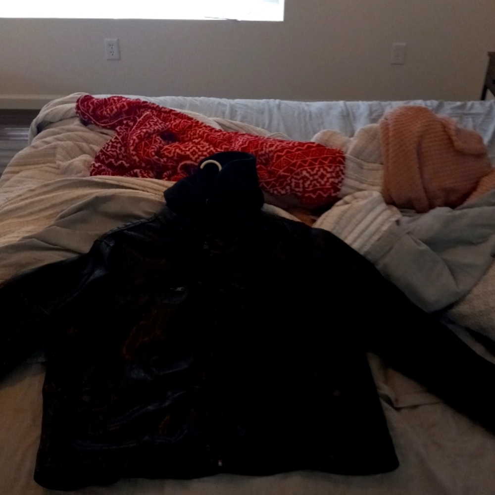 Leather jacket
